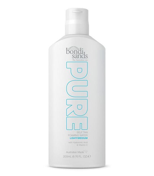 Bondi Sands Pure Self Tanning Foaming Water Light/Medium - 200ml