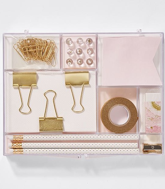 Ice Gold Stationery Set