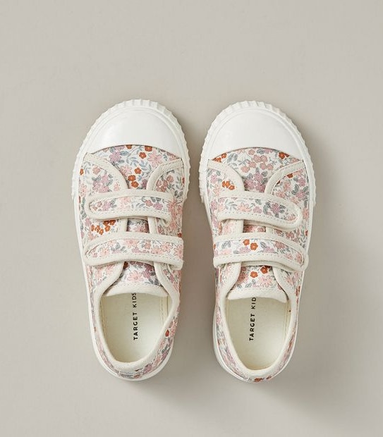 Kids Canvas Double Strap Sneakers 2 of 3