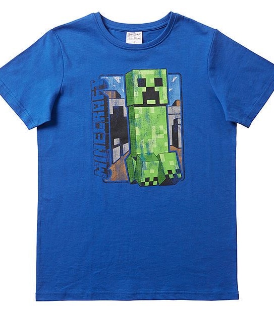Minecraft Short Sleeve Creeper T-Shirt
