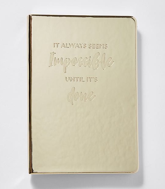 Ice Gold A5 Notebook
