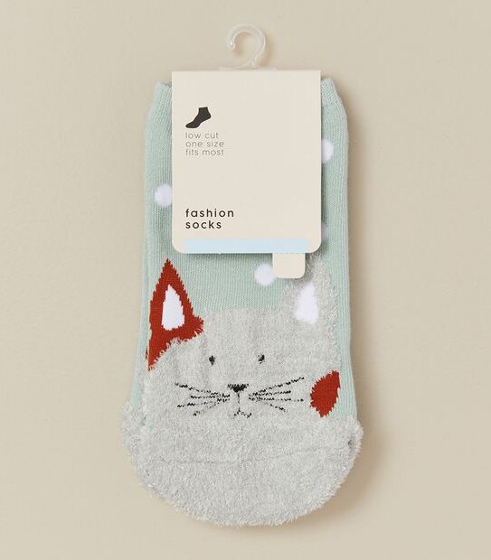 Low Cut Animal Socks