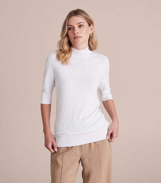 Preview Mock Turtle Neck Jumper