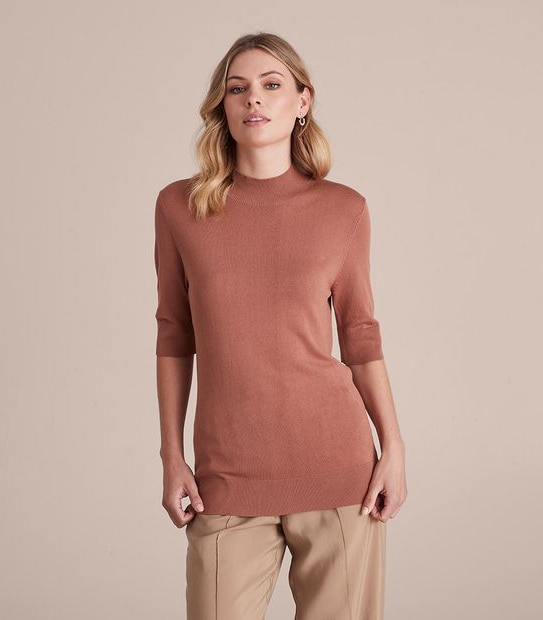 Preview Mock Turtle Neck Jumper