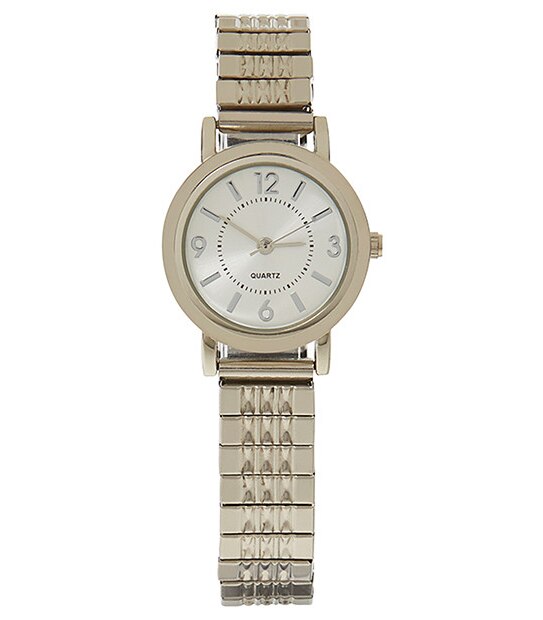 Women's Expander Analogue Watch - Silver
