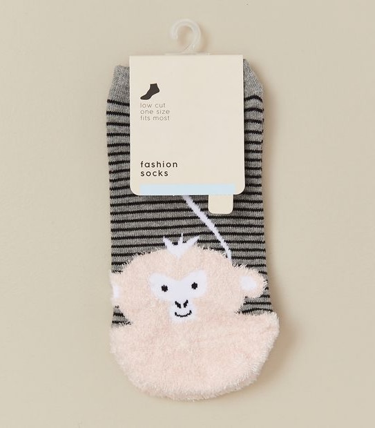 Low Cut Animal Socks