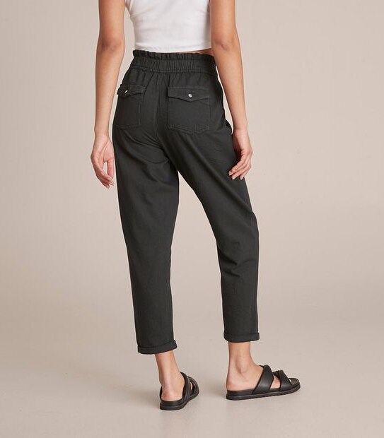 Lily Loves Button Front Tapered Pants