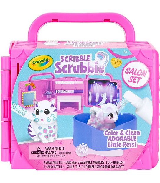 Crayola Scribble Scrubbies Salon Set