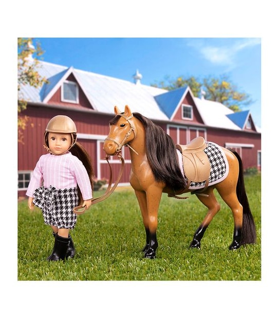 Lori 6" Riding Doll & Horse - Celia & Cinnamon