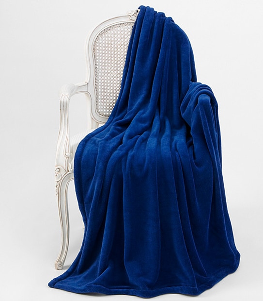 Coral Fleece Blanket Blue Target Australia