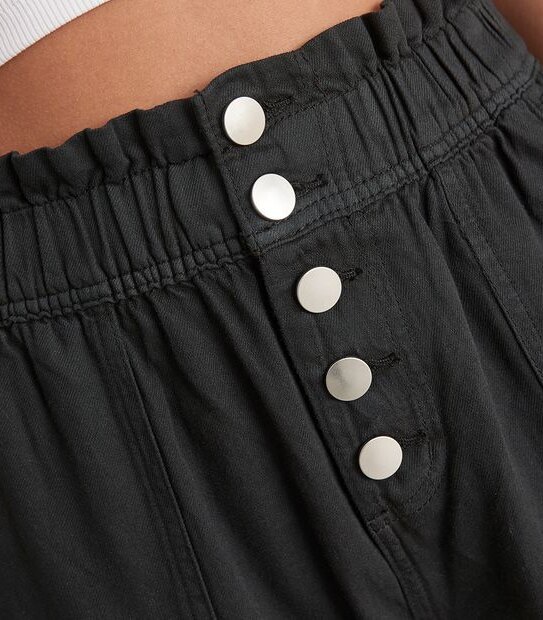 Lily Loves Button Front Tapered Pants