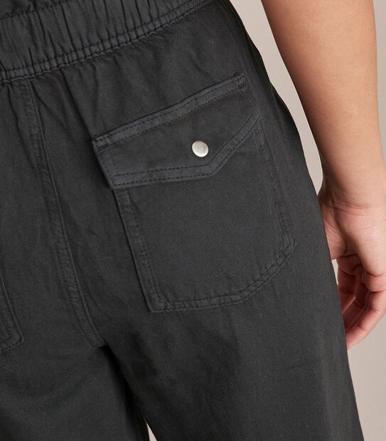 Lily Loves Button Front Tapered Pants