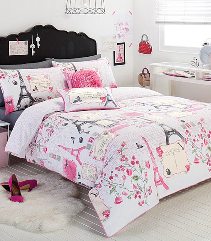 0okhjen3xfbsjm Check out our eiffel tower bedding selection for the very best in unique or custom, handmade pieces from our bedding shops. https www target com au p paris charm quilt cover set 211220 whitepink