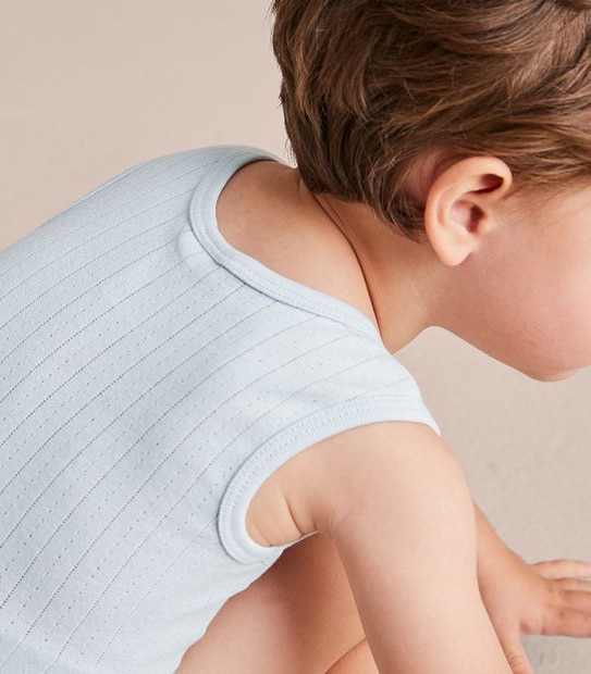 Baby Organic Cotton Pointelle Bodysuit