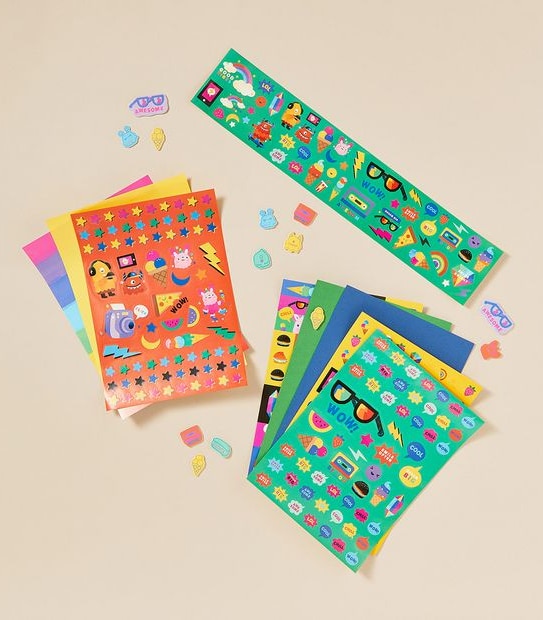 Paper Craft and Sticker Collection
