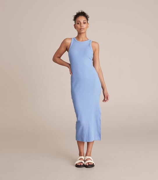 Lily Loves Rib Racer Midi Dress