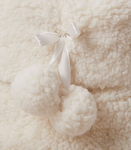 Kids Senior Sherpa Slipper Boots