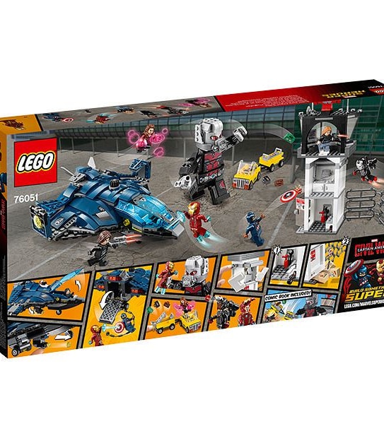 LEGO&reg; Marvel Super Heroes Super Hero Airport Battle 76051