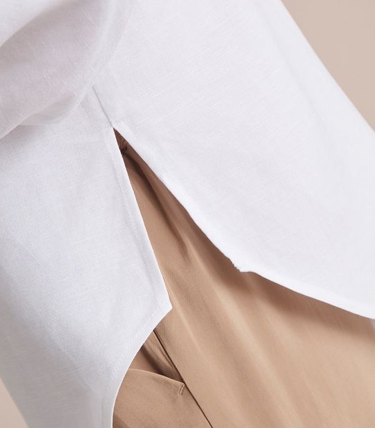 Preview Linen Blend Popover Shirt