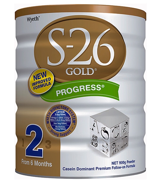 Wyeth S26 Progress Gold Formula Stage 2 900ml