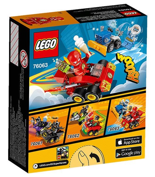 LEGO&reg; DC Comics Super Heroes Mighty Micros: The Flash&trade; Vs. Captain Cold&trade; 76063