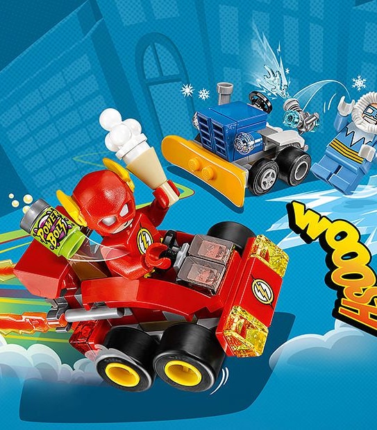 LEGO&reg; DC Comics Super Heroes Mighty Micros: The Flash&trade; Vs. Captain Cold&trade; 76063