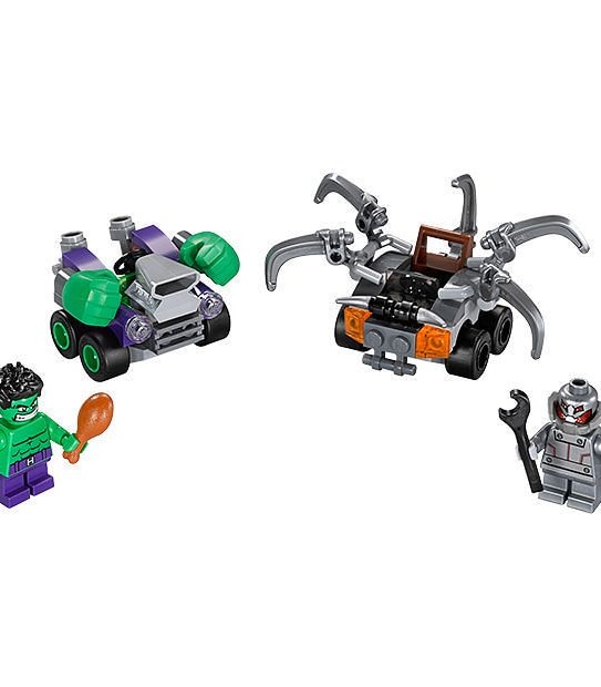 LEGO&reg; Marvel Super Heroes Mighty Micros: Hulk Vs. Ultron 76066