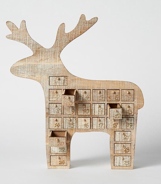 Standing Reindeer Advent Calendar