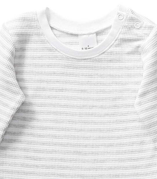 Baby 2 Pack Long Sleeve Thermal Waffle T-Shirts