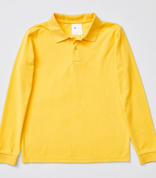 Long Sleeve School Polos
