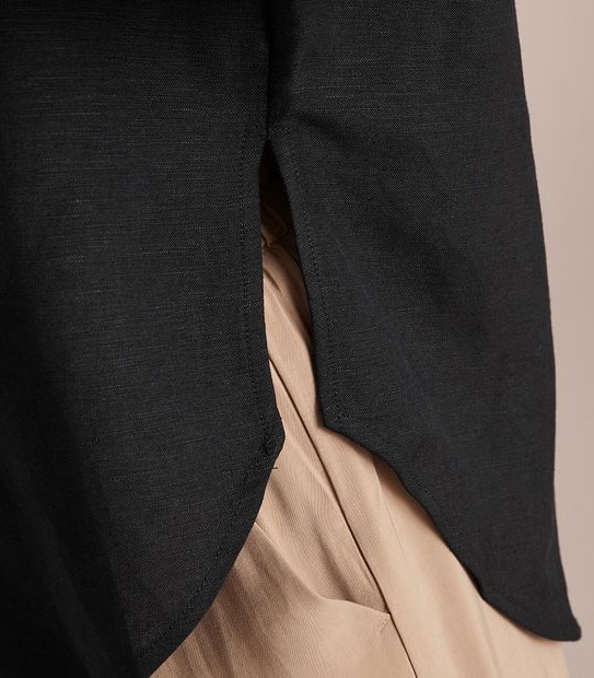 Preview Linen Blend Popover Shirt