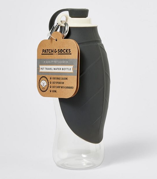 Patch & Socks Pet Travel Water Bottle