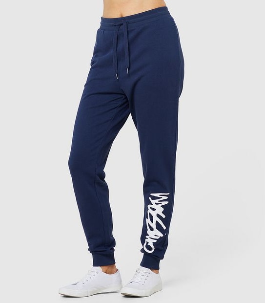 Mossimo Script Trackpants - Navy Blue