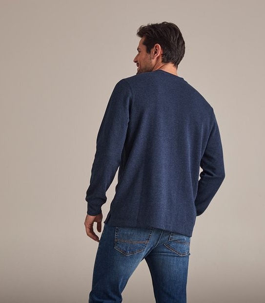 Henley Waffle T-Shirt