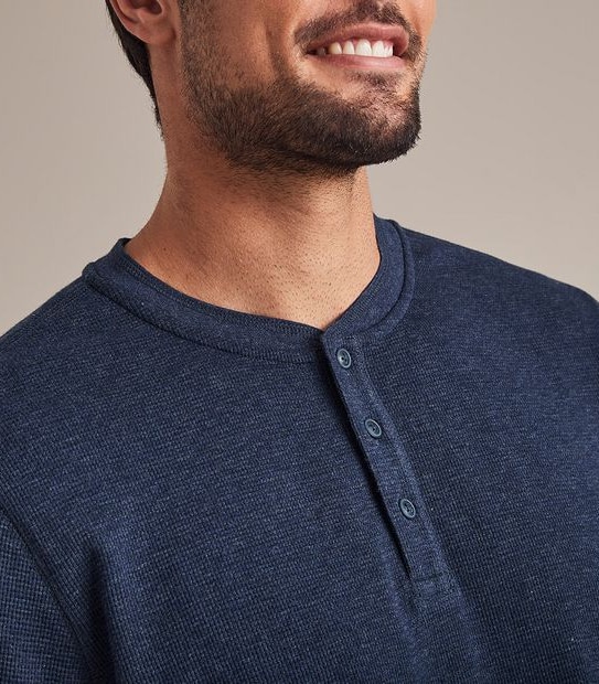 Henley Waffle T-Shirt