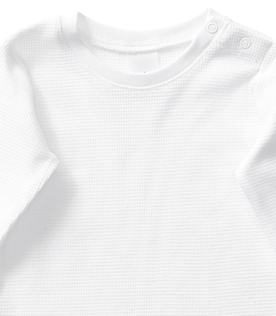Baby 2 Pack Long Sleeve Thermal Waffle T-Shirts
