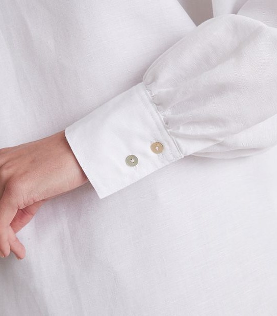Preview Linen Blend Popover Shirt
