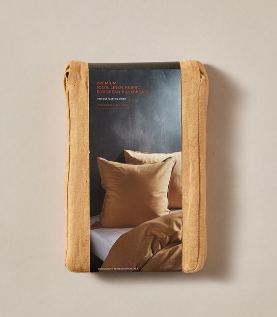 Lilah Linen European Pillowcase