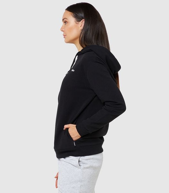 Mossimo Core Script Popover Hoodie Jumper - Black