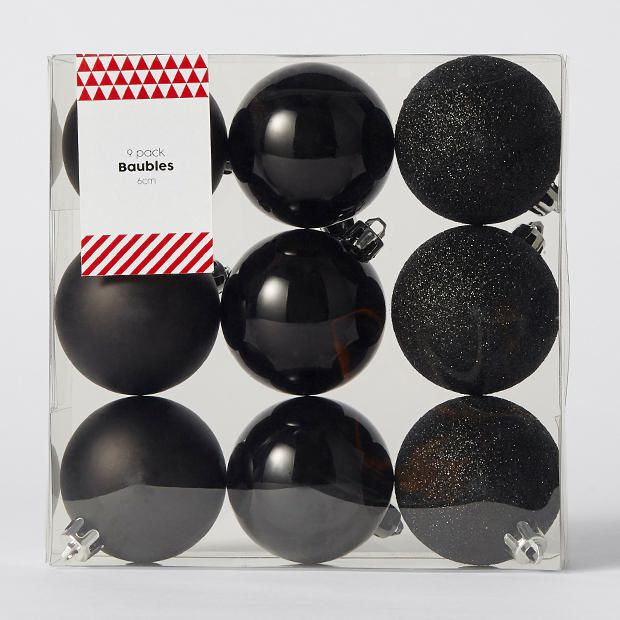 Christmas 9 Pack Baubles Christmas 9 Pack Baubles