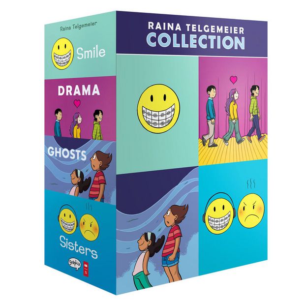 Raina Telgemeier 4 Book Box Set - Raina Telgemeier | Target Australia