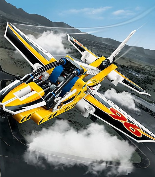 LEGO&reg; Technic Display Team Jet 42044