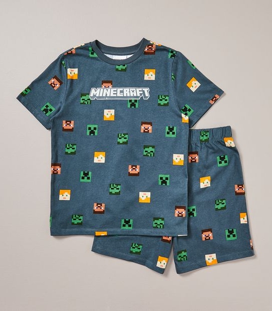 Minecraft Cotton Pyjama Set 4 of 6