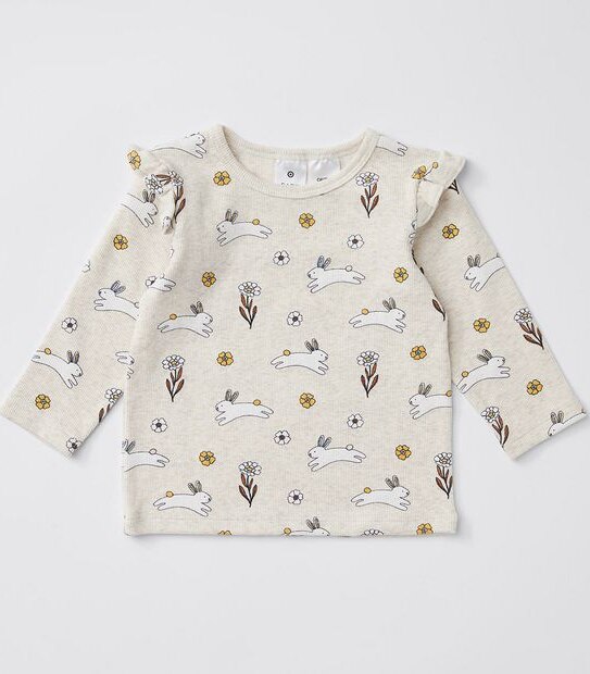 Baby Organic Cotton Rib Pyjama Set