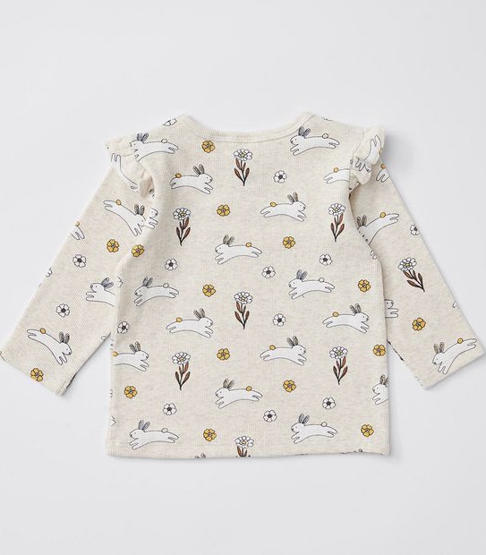 Baby Organic Cotton Rib Pyjama Set