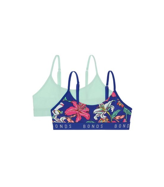 2 Pack Bonds Crop Tops 1 of 2