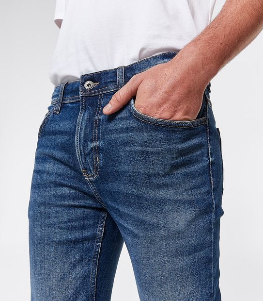 DENIM Austin Skinny Jeans - Mid Blue