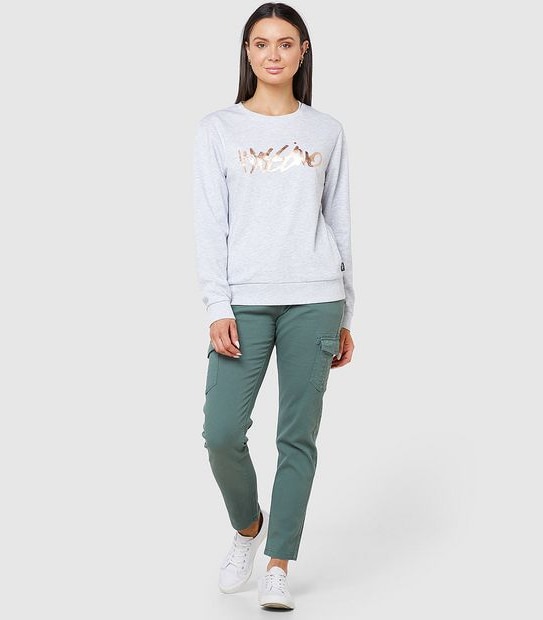 Mossimo Team Fleece Crew Neck Jumper - Grey