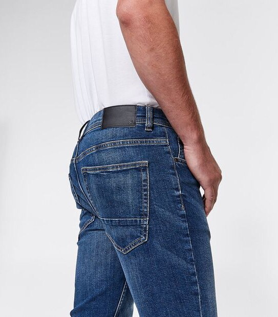 DENIM Austin Skinny Jeans - Mid Blue