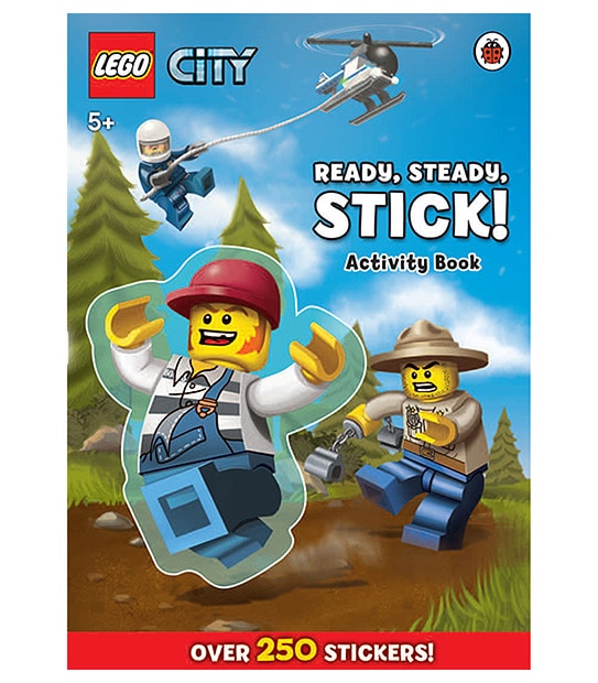 LEGO CITY: Ready, Steady, Stick Activity Book